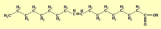 Molecola di acido oleico